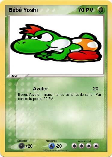 Pokemon Bébé Yoshi
