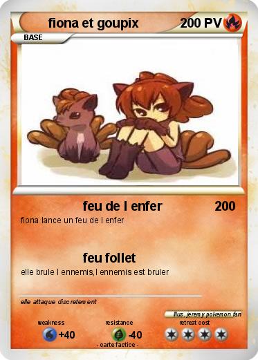 Pokemon fiona et goupix