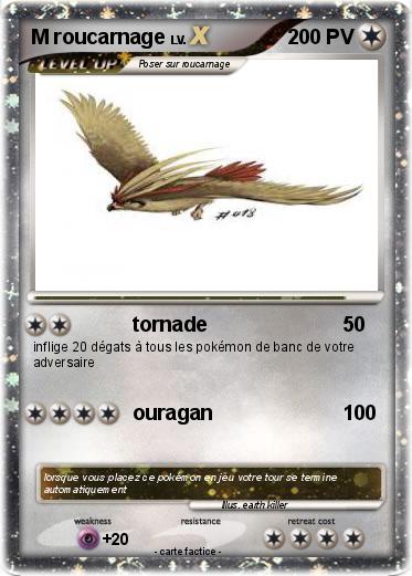 Pokemon M roucarnage