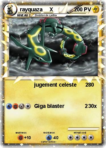 Pokemon rayquaza     X