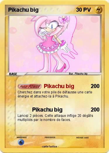 Pokemon Pikachu big