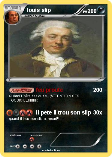Pokemon louis slip