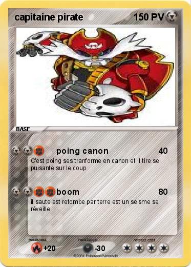 Pokemon capitaine pirate 