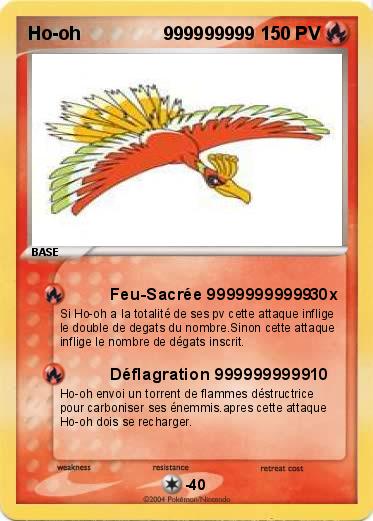 Pokemon Ho-oh                999999999     