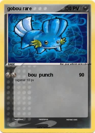 Pokemon gobou rare