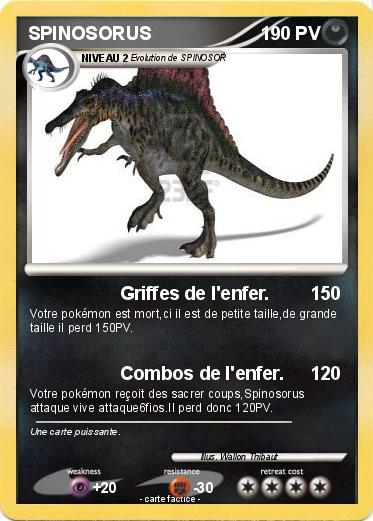 Pokemon SPINOSORUS
