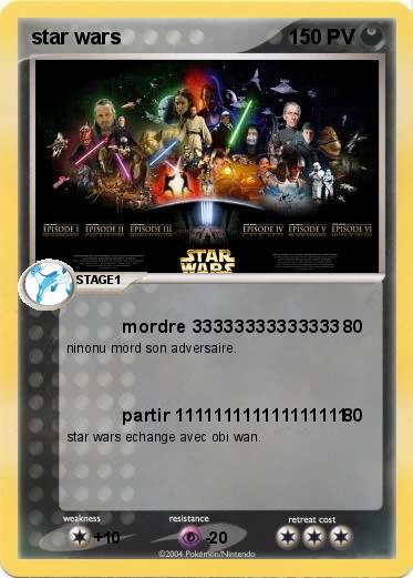 Pokemon star wars                                                   