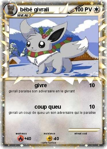 Pokemon bébé givrali