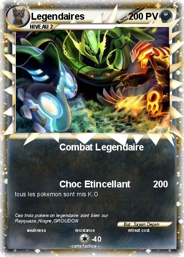 Pokemon Legendaires