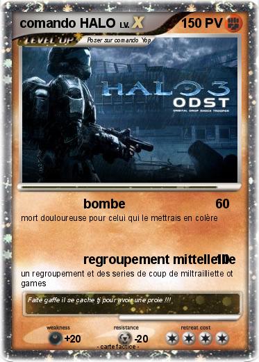 Pokemon comando HALO