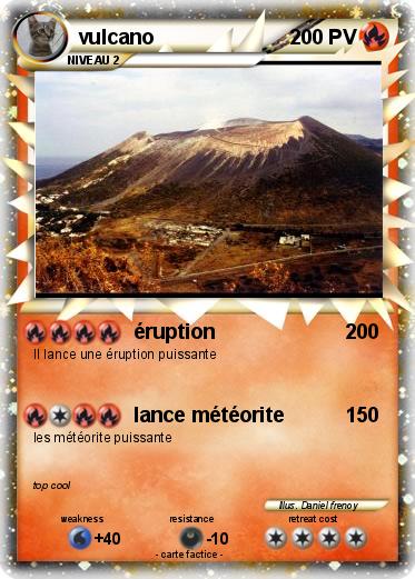 Pokemon vulcano