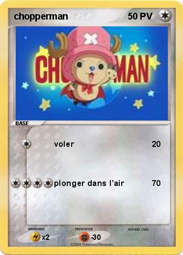 Pokemon chopperman