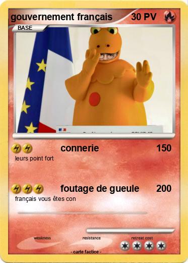 Pokemon gouvernement français