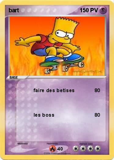 Pokemon bart