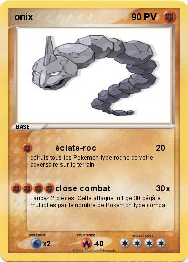 Pokemon onix