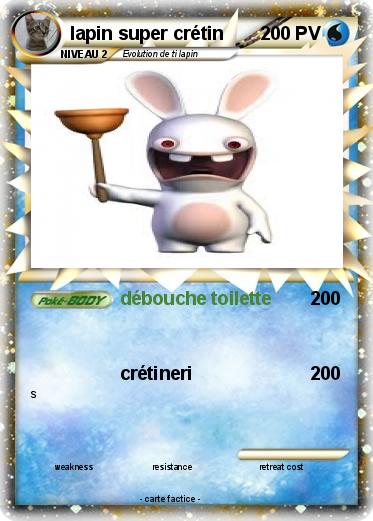 Pokemon lapin super crétin
