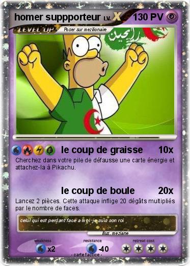Pokemon homer suppporteur