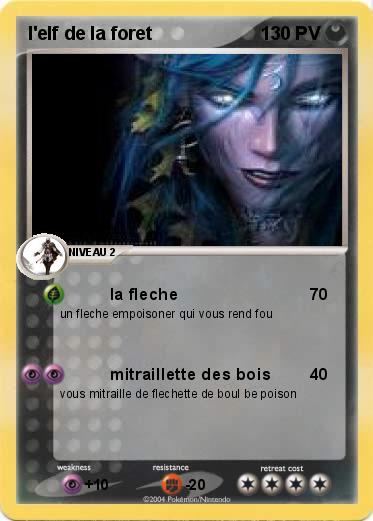 Pokemon l'elf de la foret