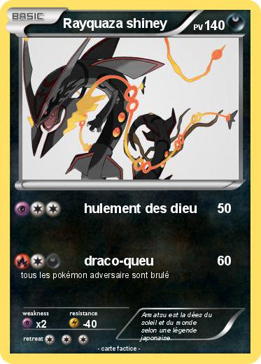 Pokemon Rayquaza shiney
