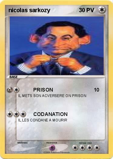 Pokemon nicolas sarkozy