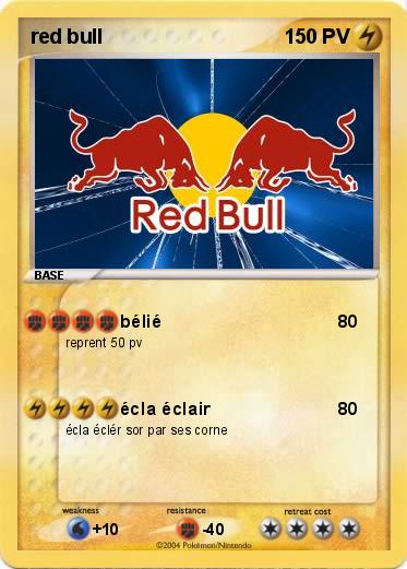 Pokemon red bull 