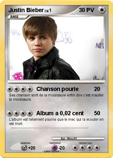 Pokemon Justin Bieber
