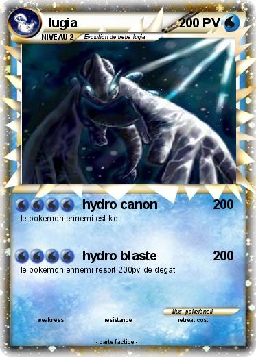 Pokemon lugia