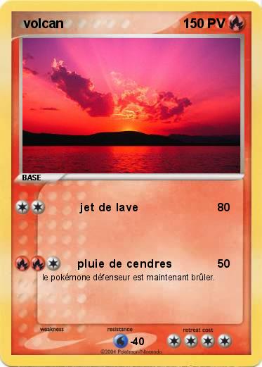 Pokemon  volcan