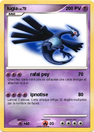 Pokemon lugia