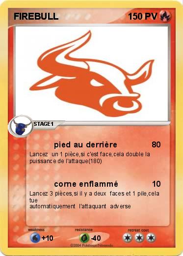 Pokemon FIREBULL