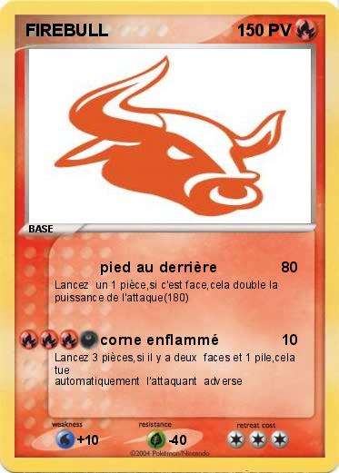 Pokemon FIREBULL