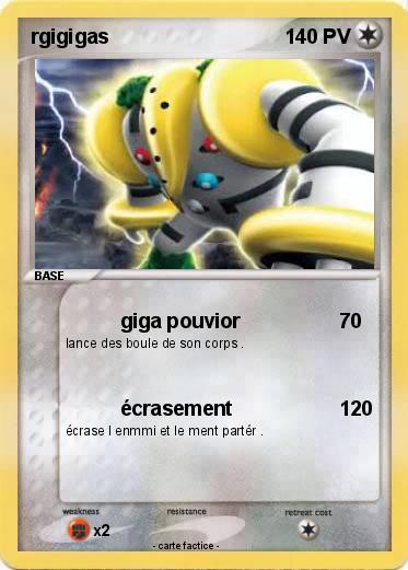 Pokemon rgigigas