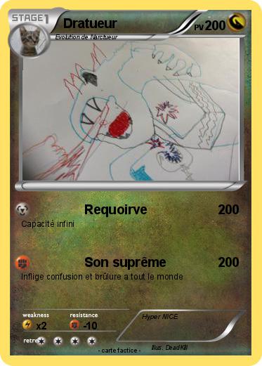 Pokemon Dratueur