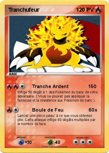 Pokemon Tranchufeur 