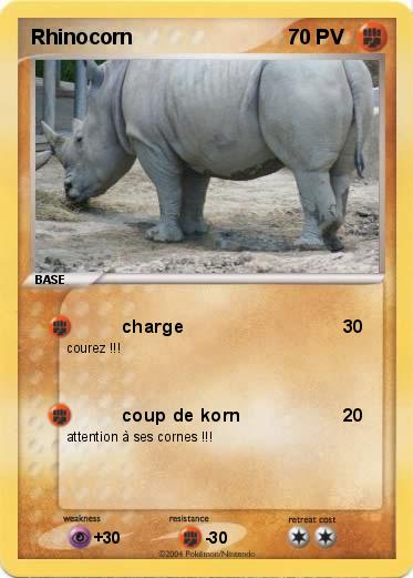 Pokemon Rhinocorn