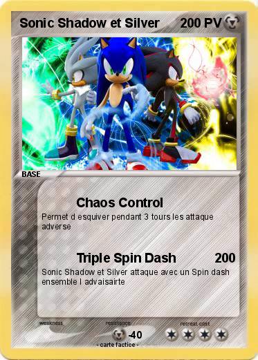 Pokemon Sonic Shadow et Silver