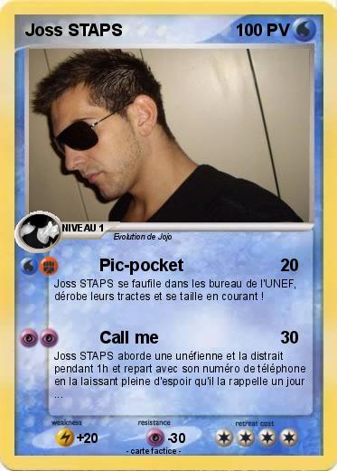 Pokemon Joss STAPS