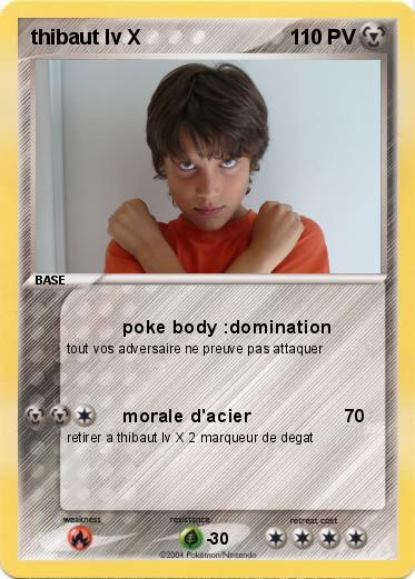 Pokemon thibaut lv X