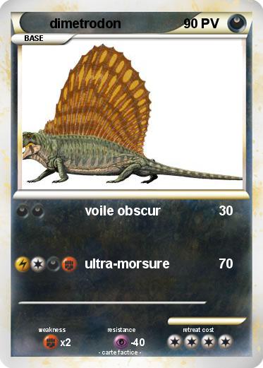 Pokemon dimetrodon