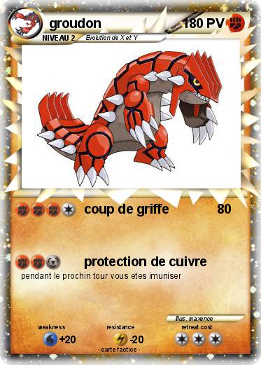 Pokemon groudon