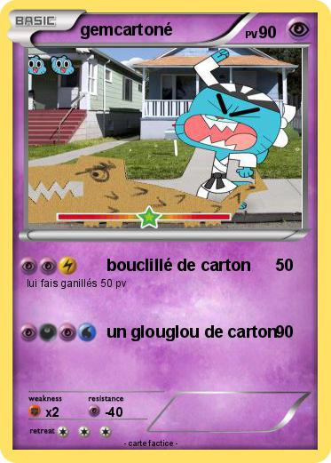 Pokemon gemcartoné