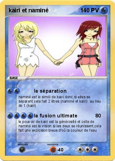 Pokemon kairi et naminé