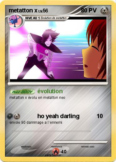 Pokemon metatton x