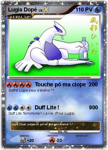 Pokemon Lugia Dopé