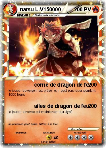 Pokemon natsu L.V150000