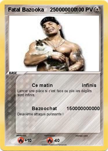 Pokemon Fatal Bazooka    250000000