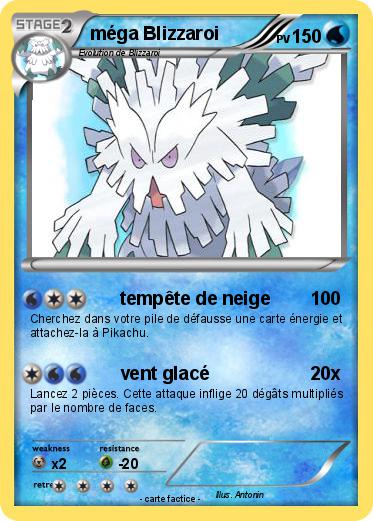 Pokemon méga Blizzaroi