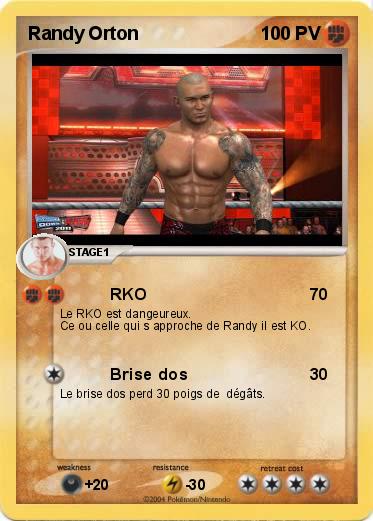 Pokemon Randy Orton