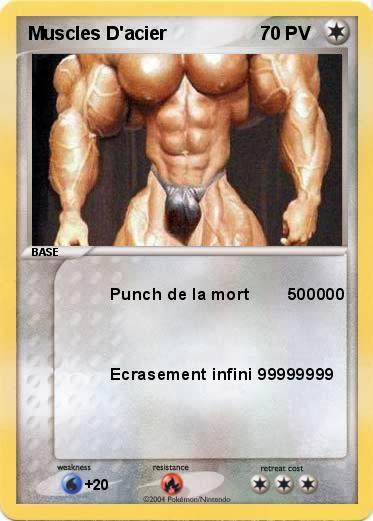 Pokemon Muscles D'acier