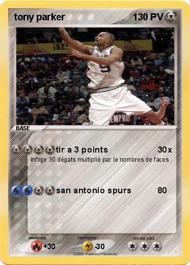 Pokemon tony parker